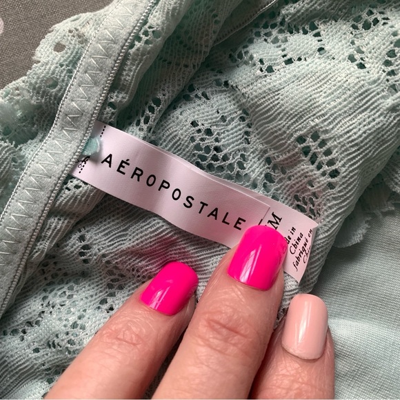 Aeropostale Lace Halter Bralette - Picture 4 of 4